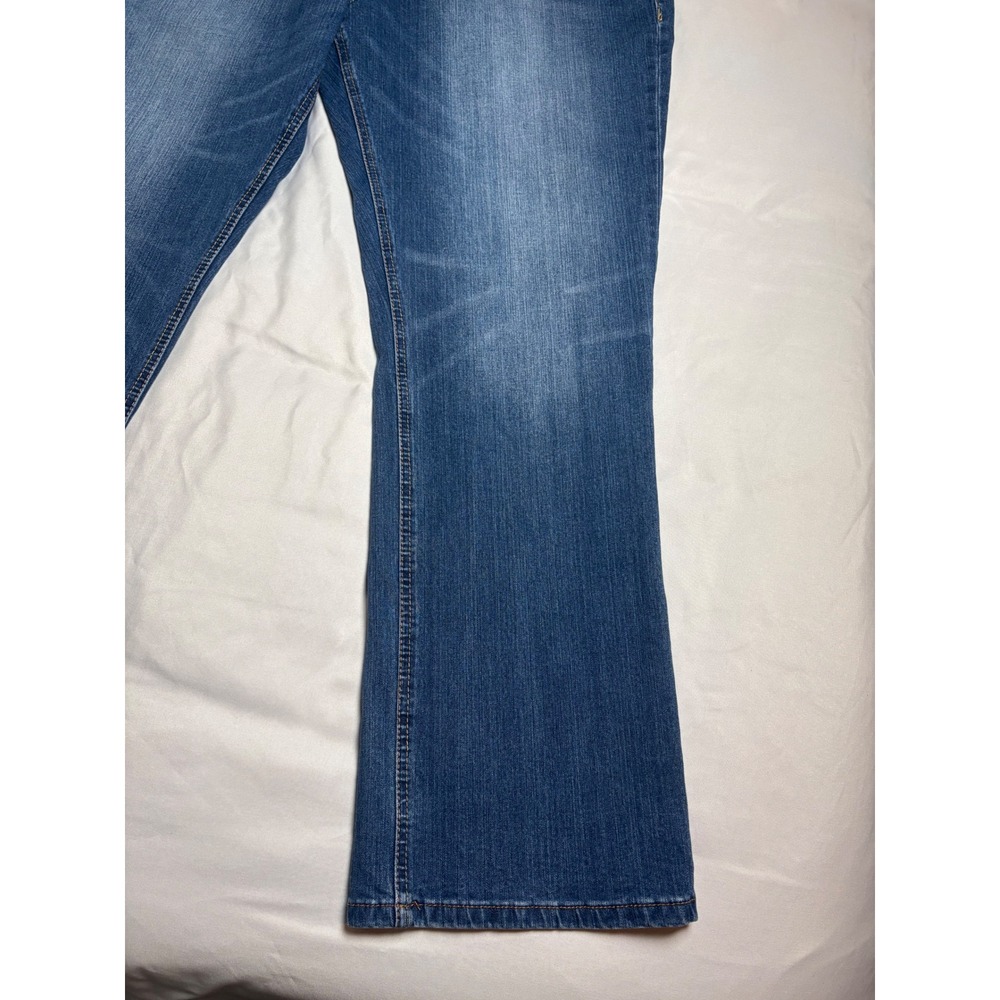 Seven7 Straight Fit Jeans Mens 38x32 Blue Excellent Stretch Denim Pants - Picture 9 of 14